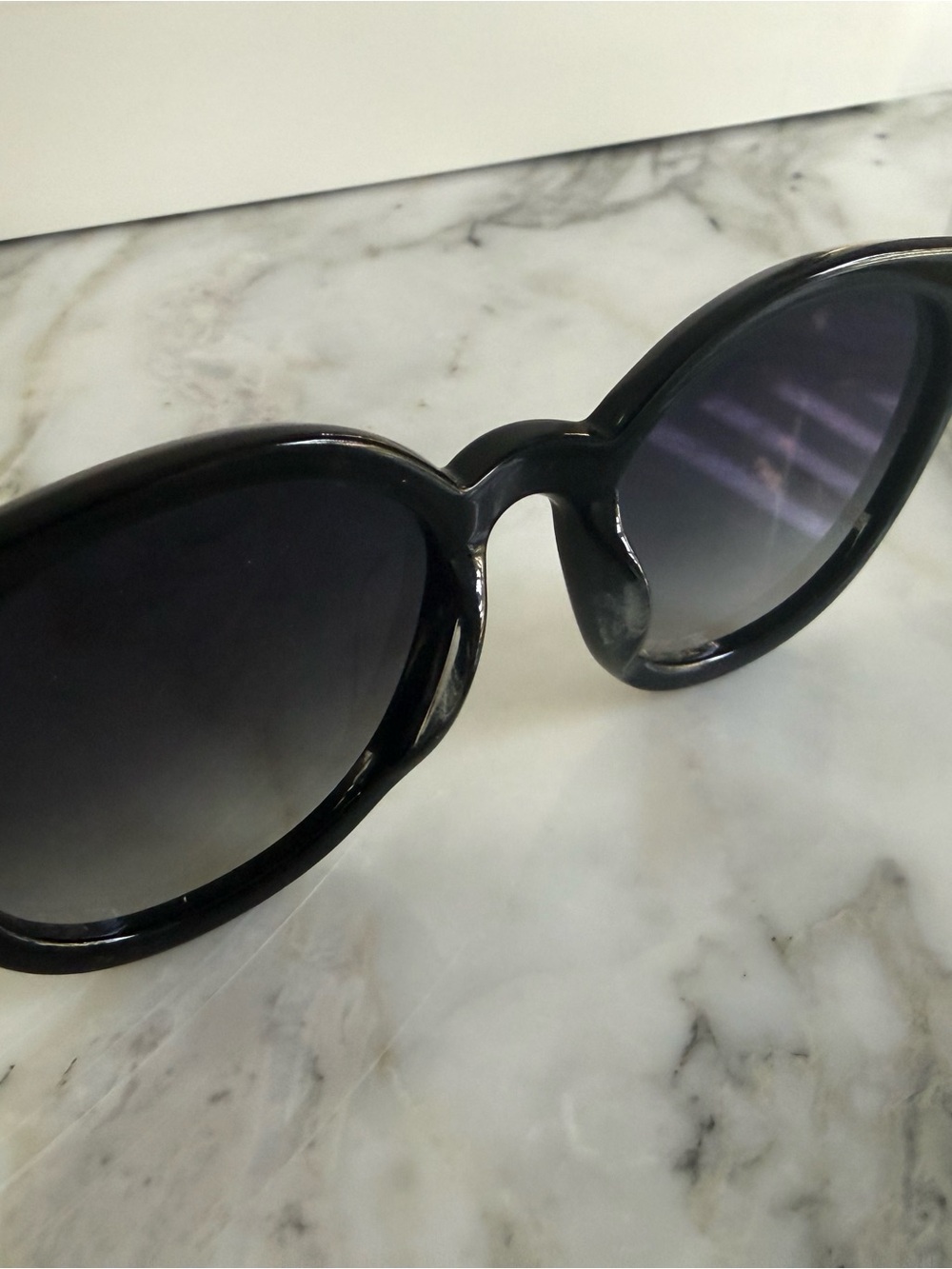 KREWE Colette Nylon Sunglasses with Gold Accents - Picture 6 of 10